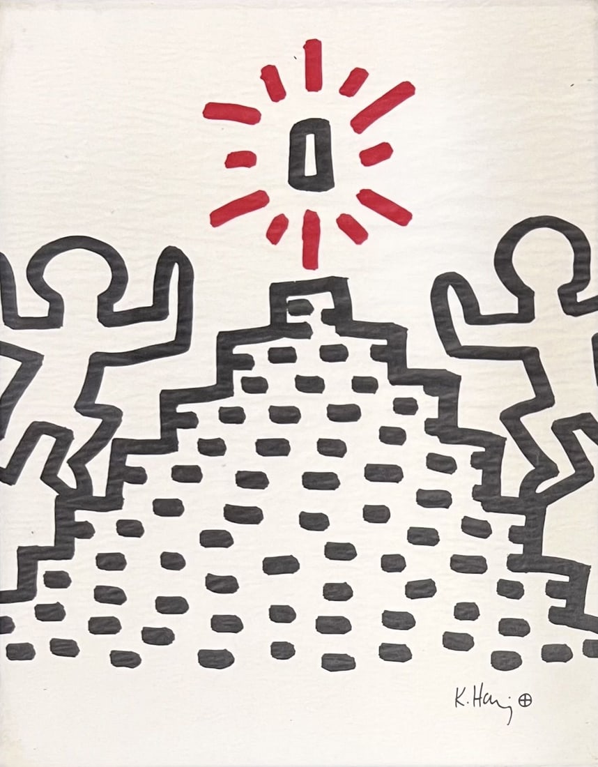 Keith Haring, “The Bayer-Suite” (“Sali-Adalat”) - 5