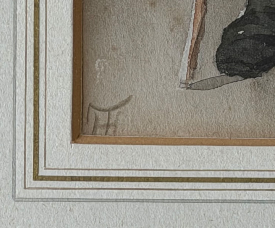 Theodor HOSEMANN (1807–1875), four watercolors: - 5