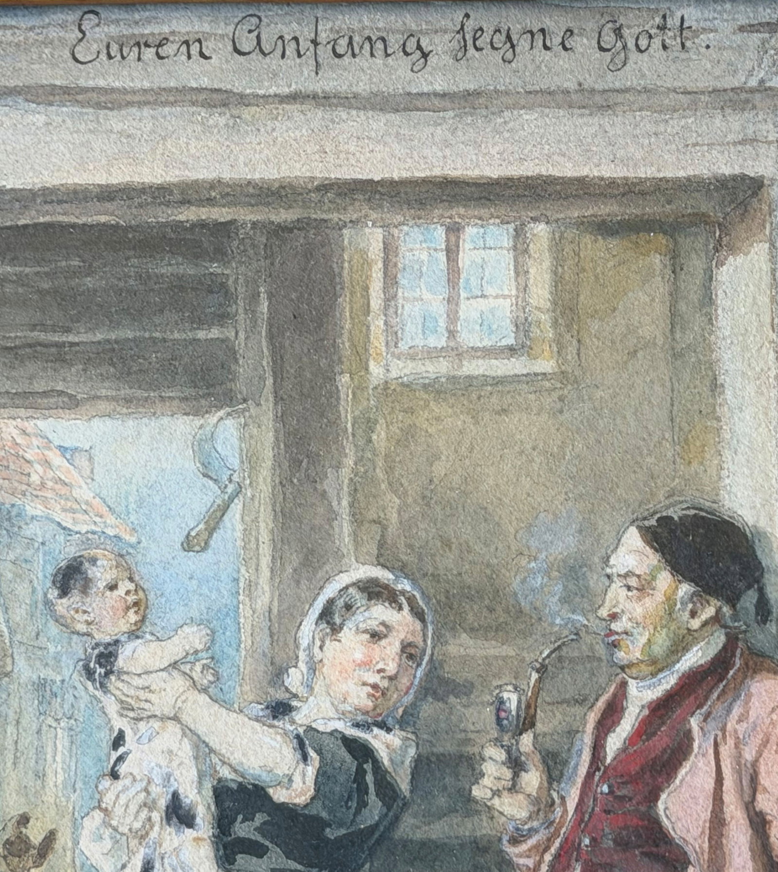 Theodor HOSEMANN (1807–1875), four watercolors: - 9