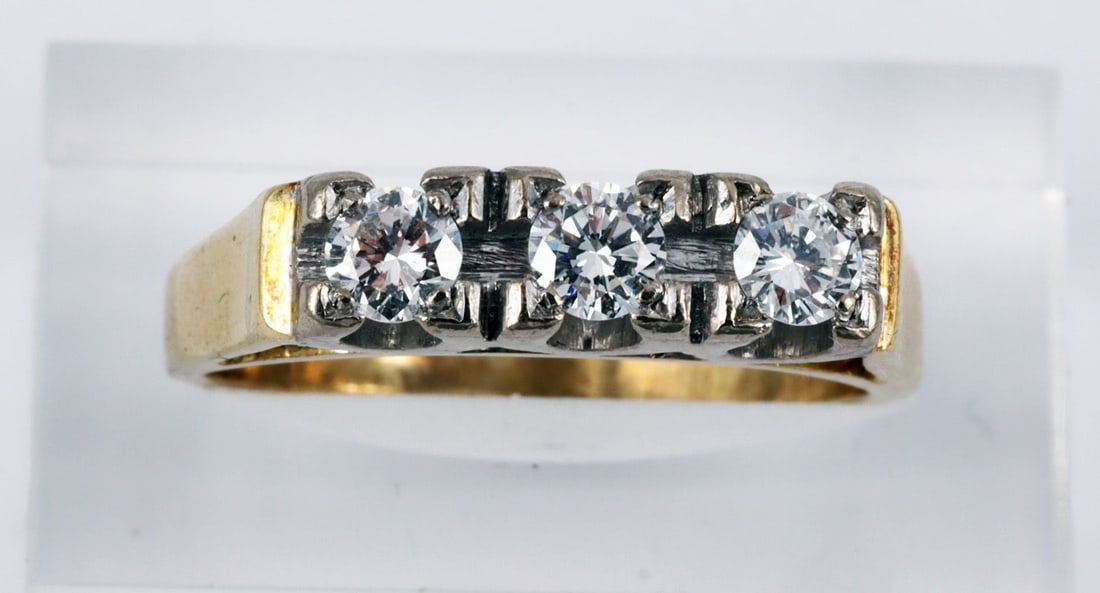Ring, 585 yellow gold, 5.13 g. 1960s - 3