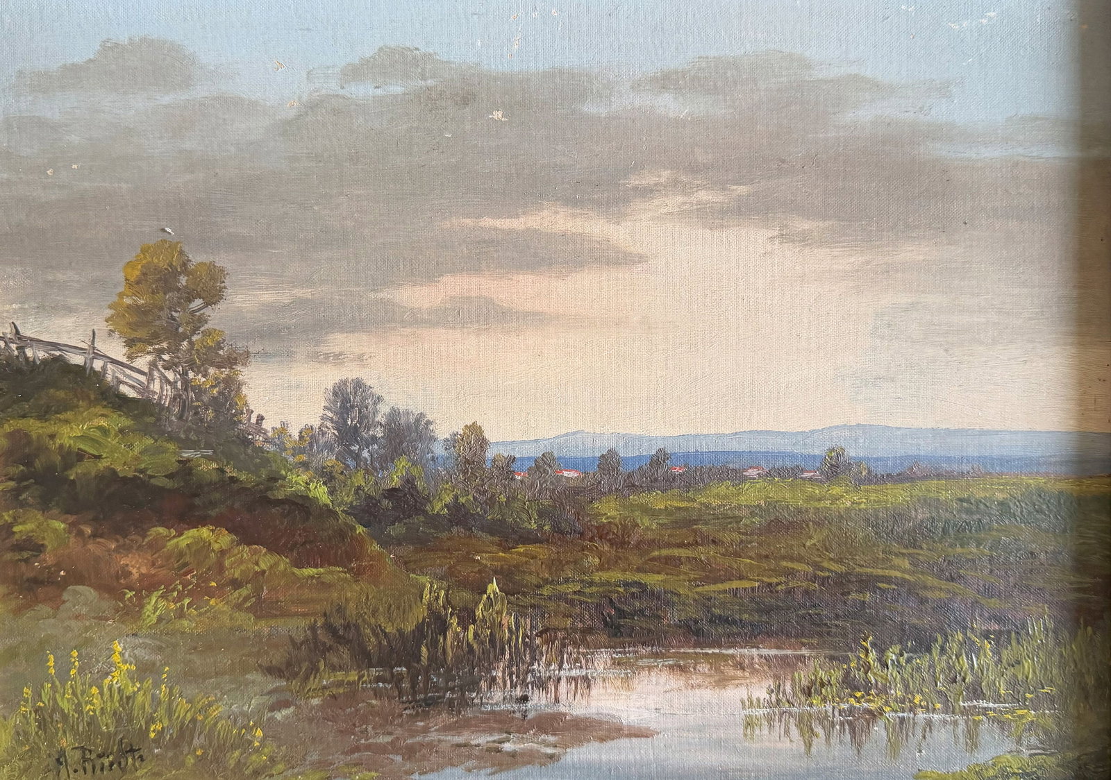 3 Landscapes, signs of Age: Alfred Reginald THOMSON - 2