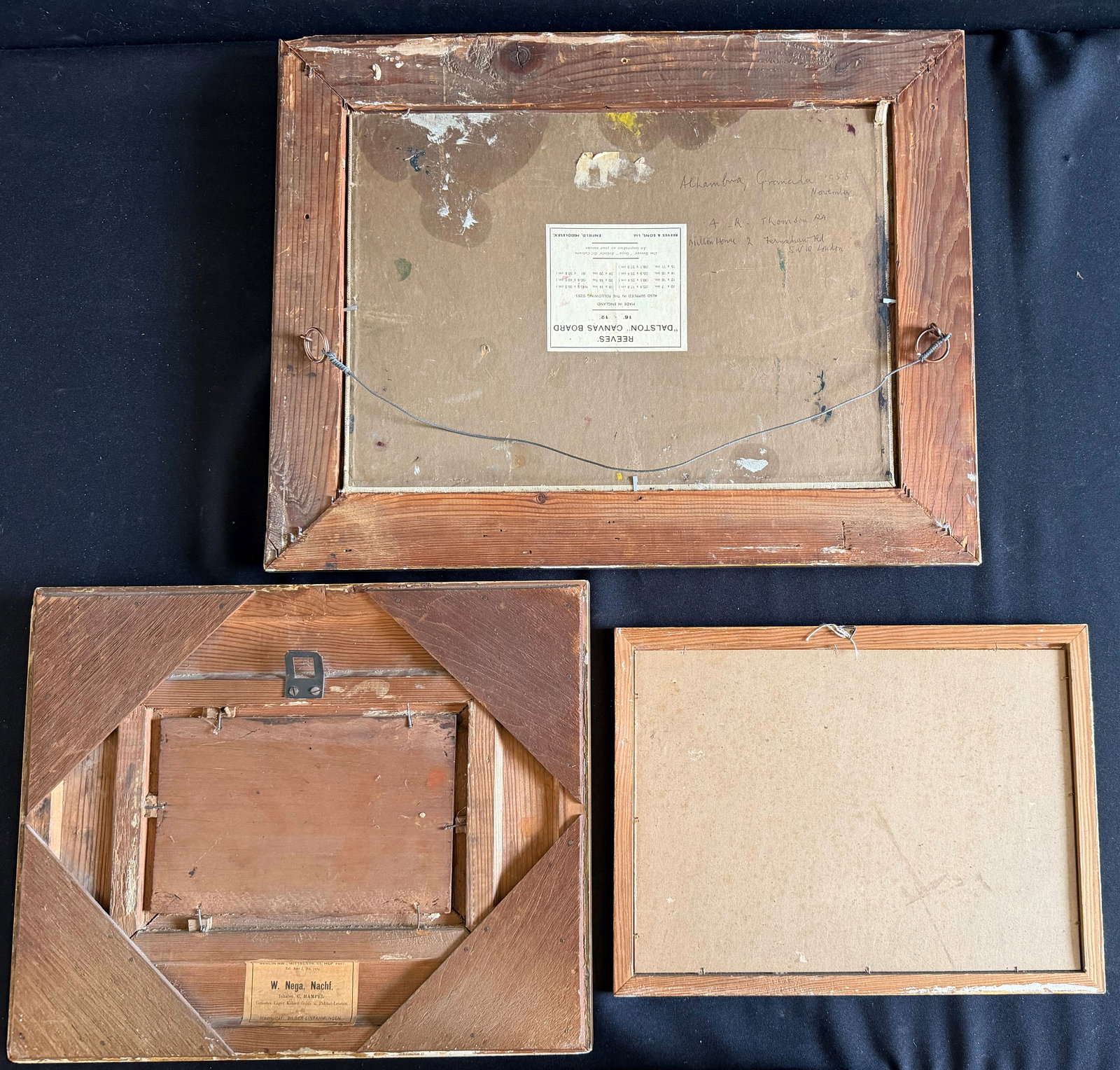3 Landscapes, signs of Age: Alfred Reginald THOMSON - 6
