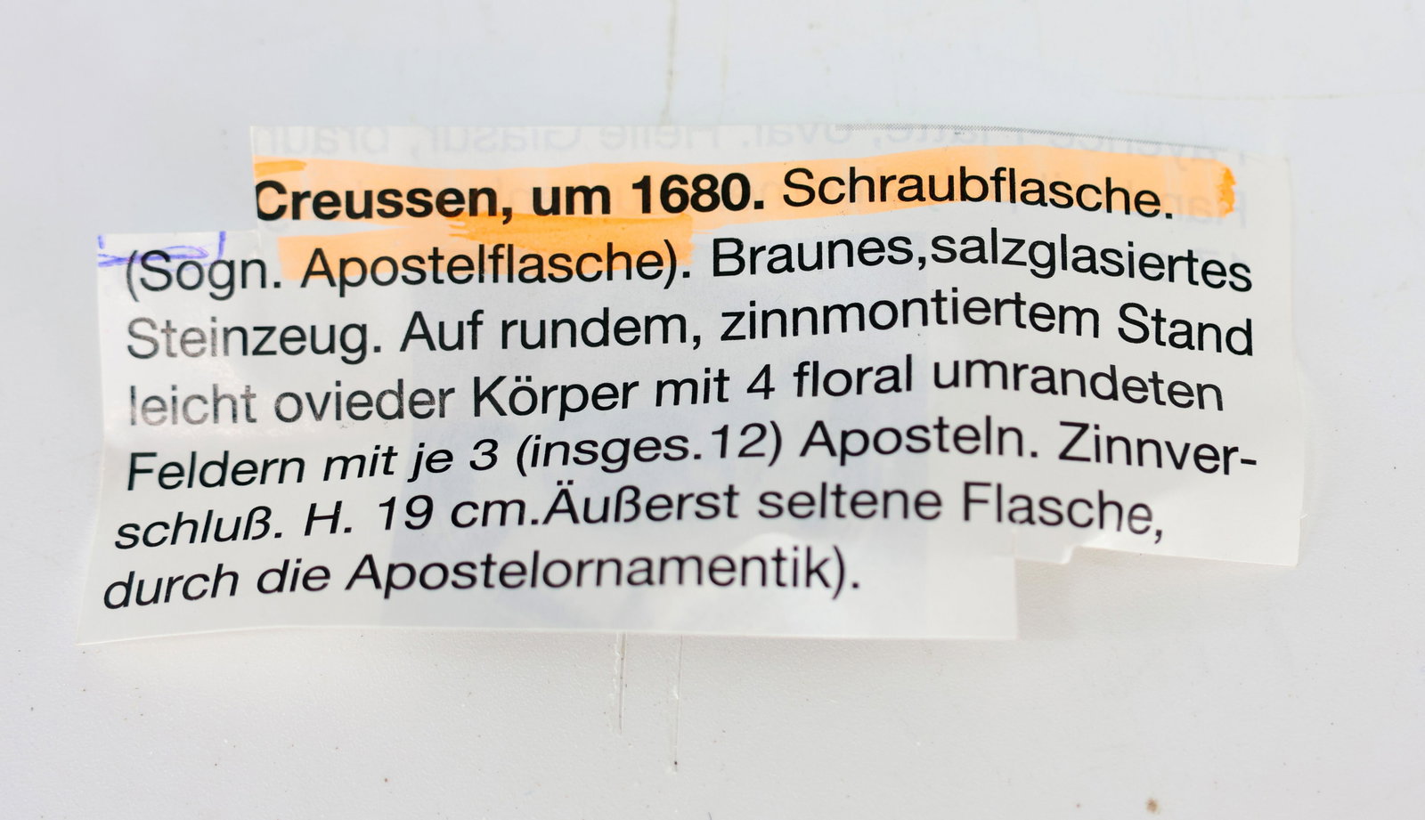 3 items, dark clay, signs of age: Creussen, c. 1700, - 12