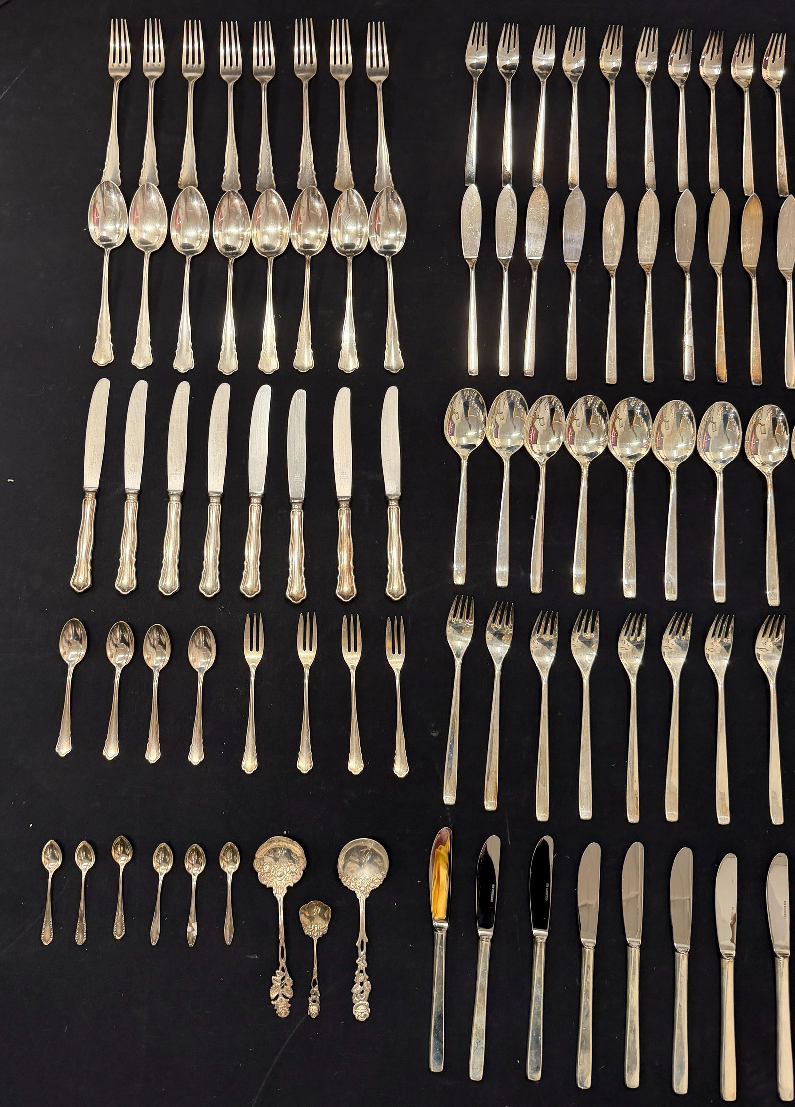 Wilkens Three cutlery sets silver - 5