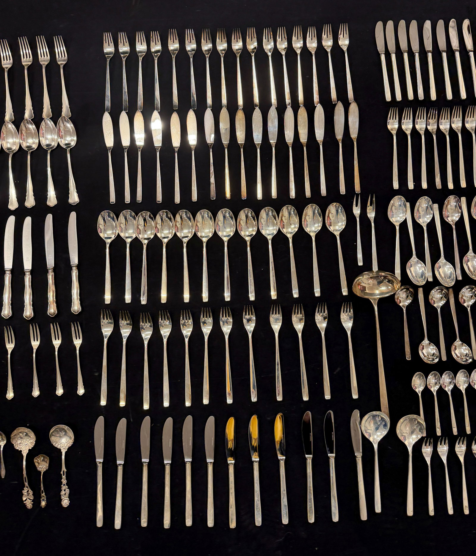 Wilkens Three cutlery sets silver - 7