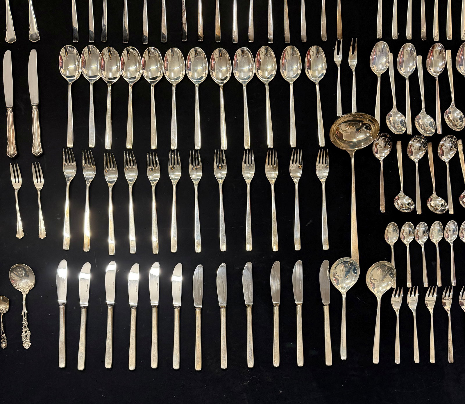 Wilkens Three cutlery sets silver - 8