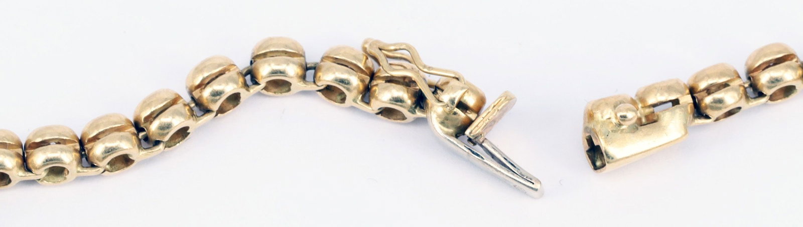 3 bracelets, 18-karat gold, 41.72 g - 7
