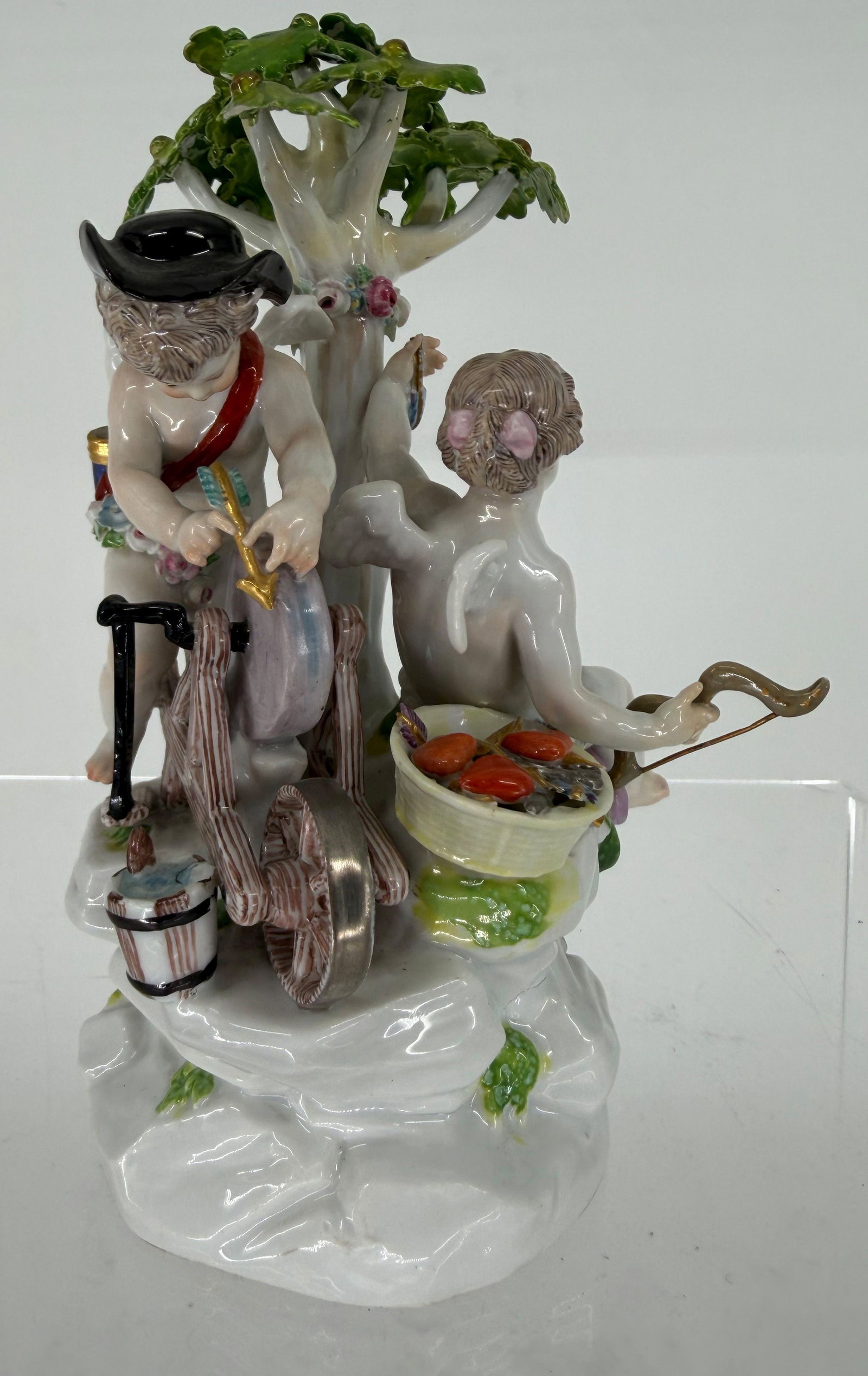 Meissen porcelain figurine group - 6