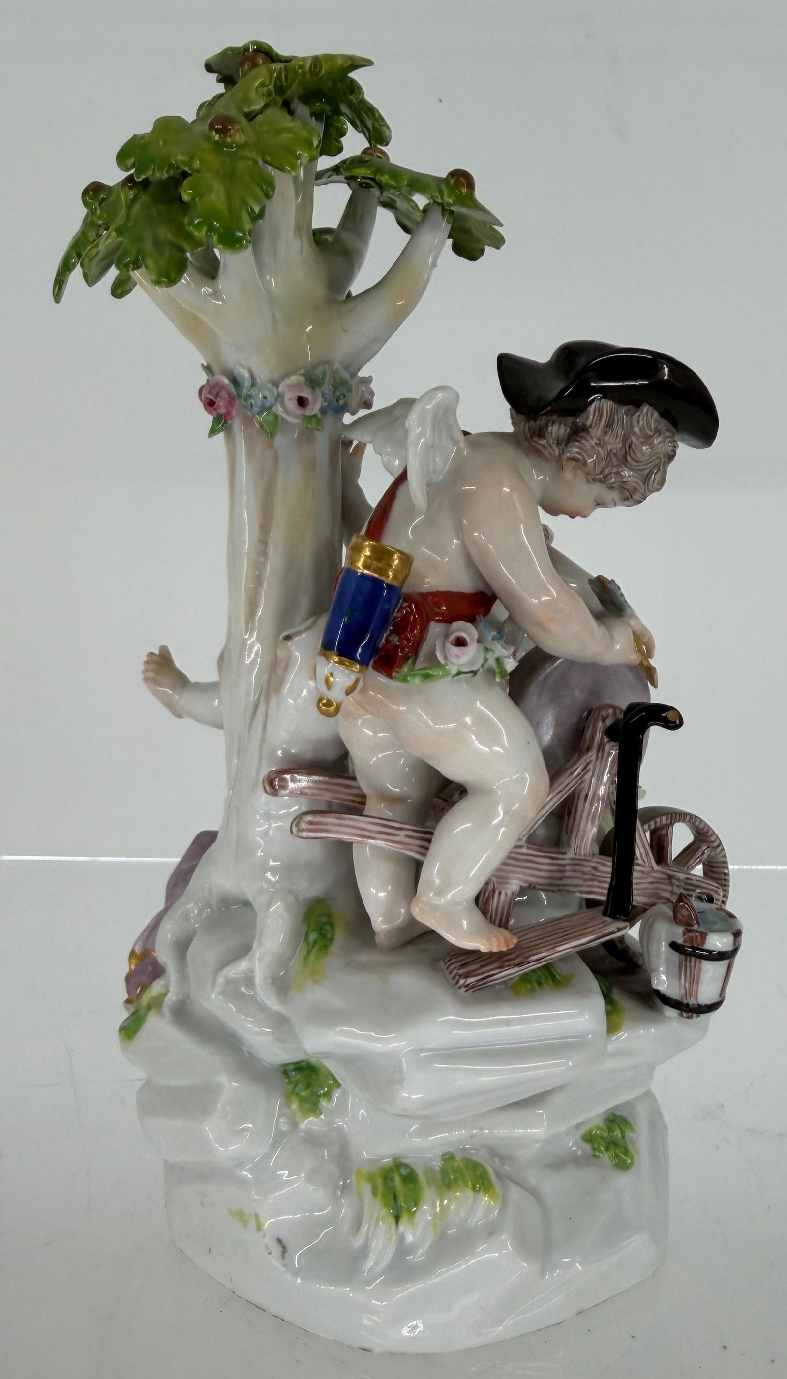 Meissen porcelain figurine group - 7