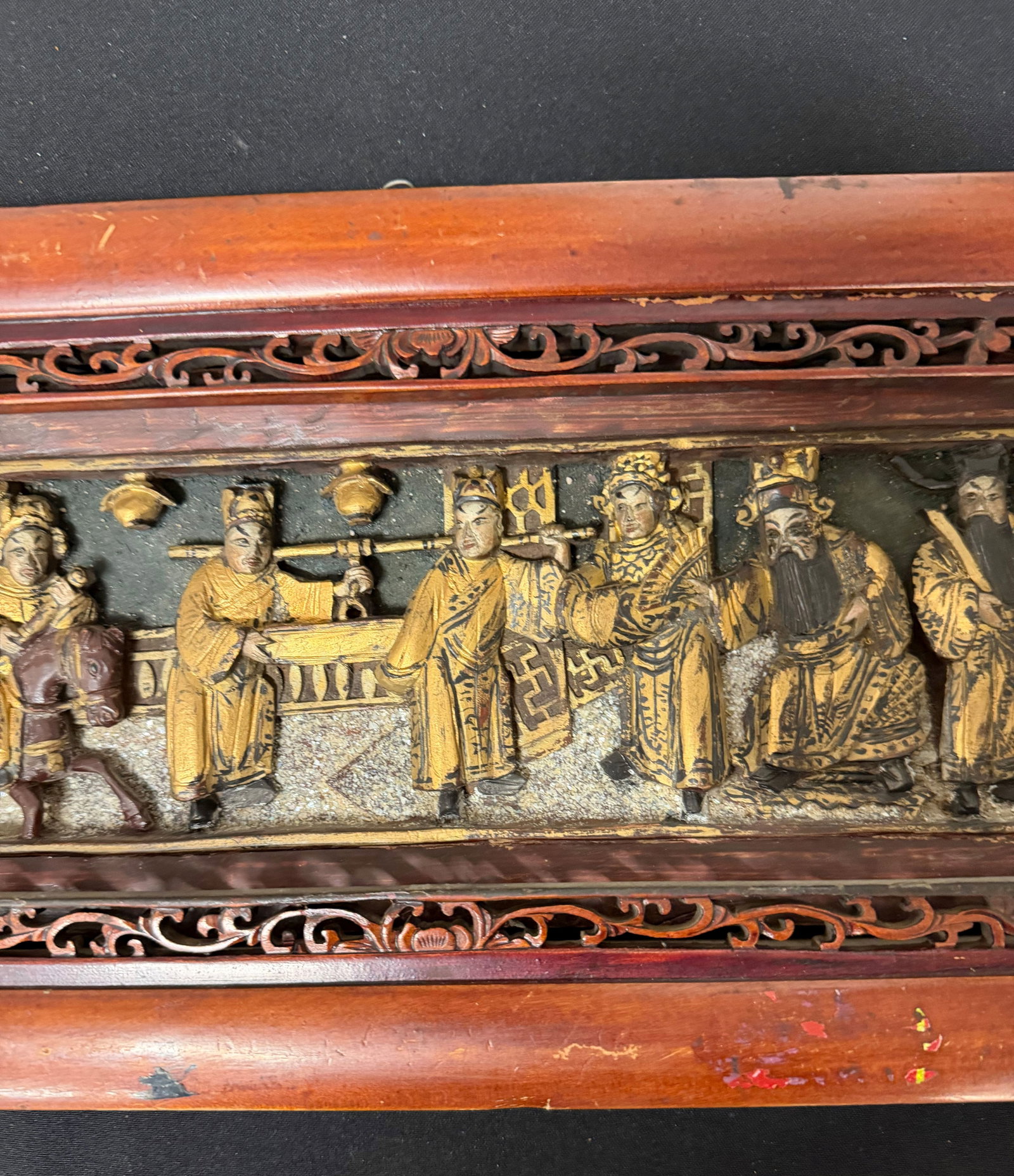 2 wooden panels, China - 10
