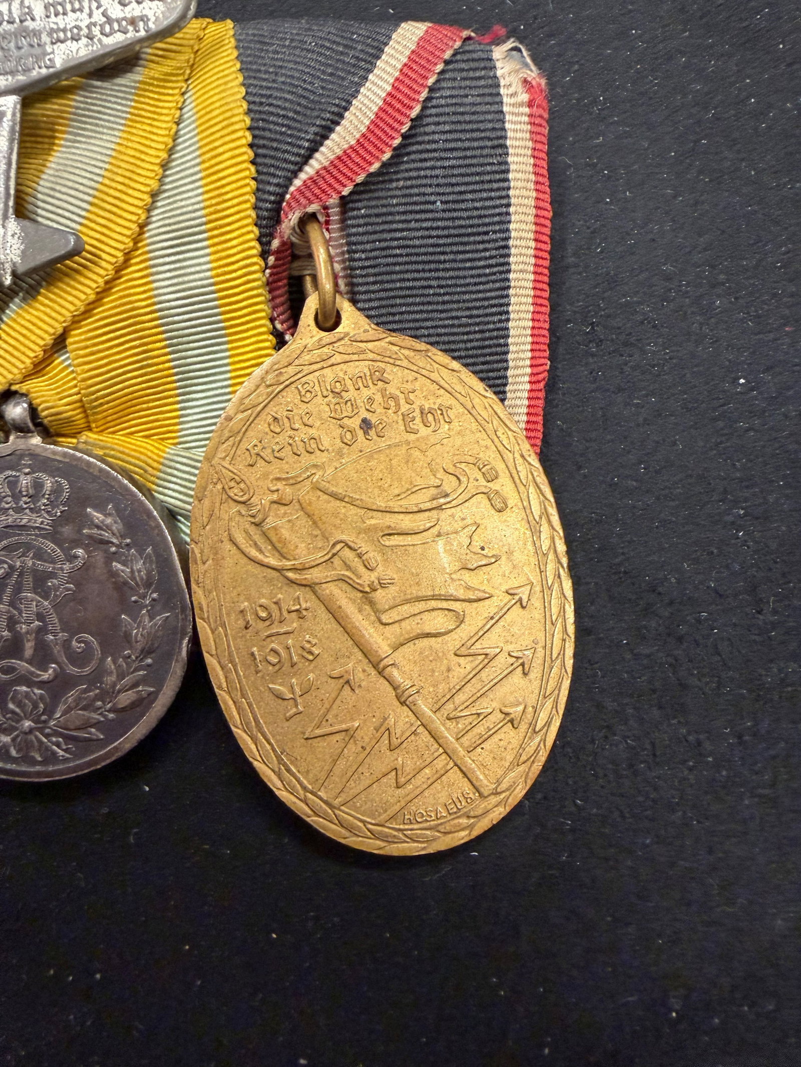 Decoration bar, German, WW I - 4