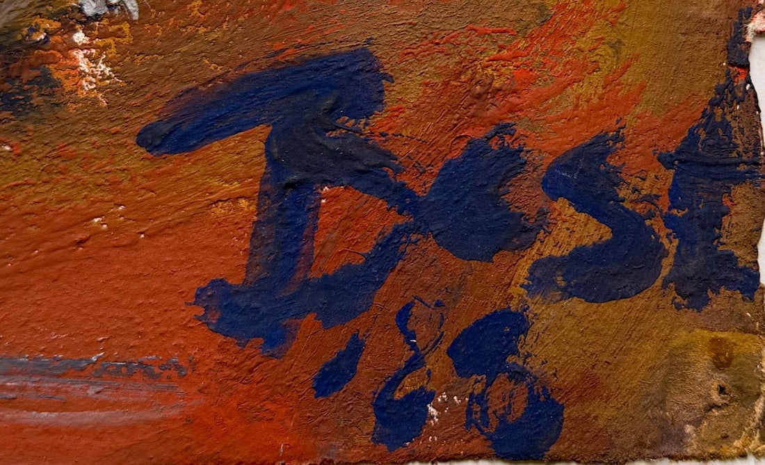 Artist H. Best, 2 informal compositions - 3