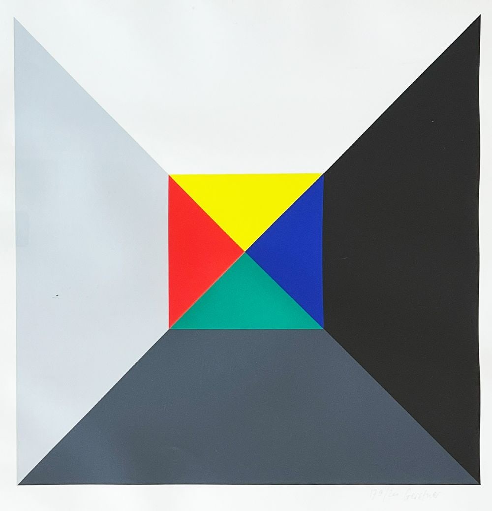 Artist Gerstner, Concrete Composition - 2