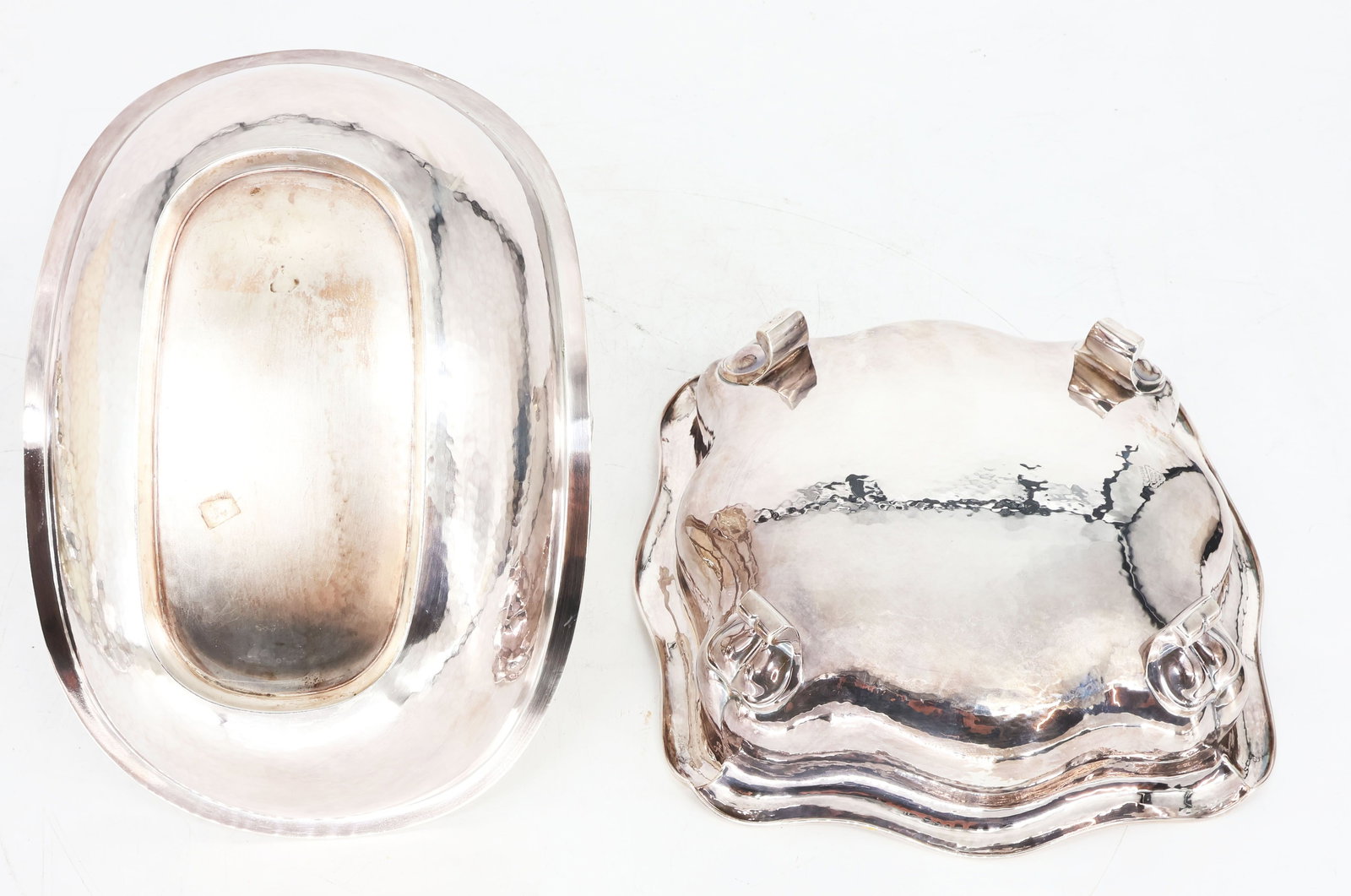 Elegant silver set, 925 sterling silver, 1600 g, - 8