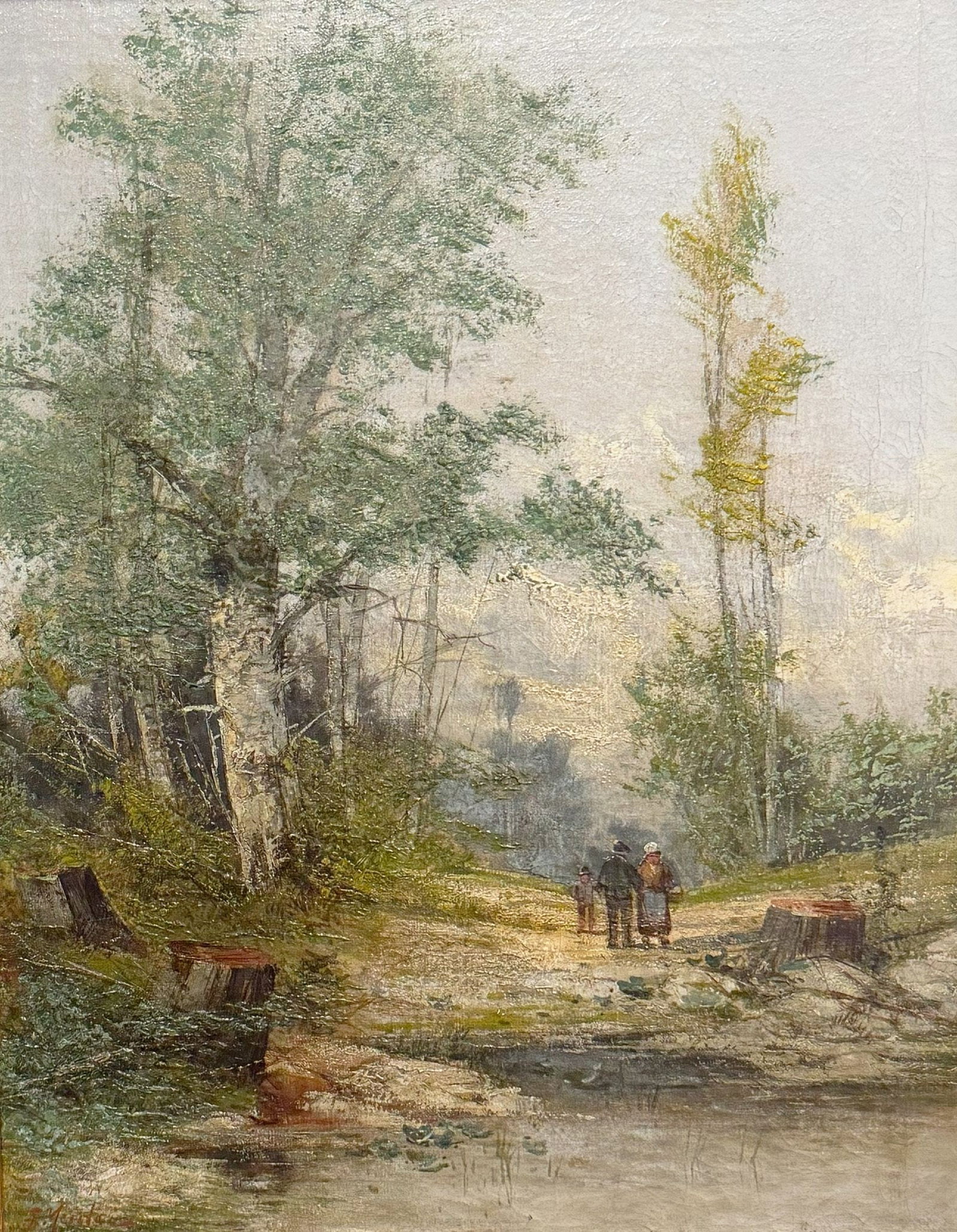 Fritz VON HEIDER. Mushroom pickers - 4