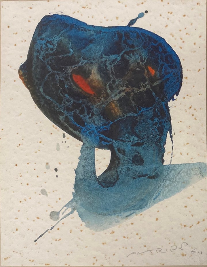 Alo ALTRIPP (1906–1991), 5 compositions, watercolors, - 3