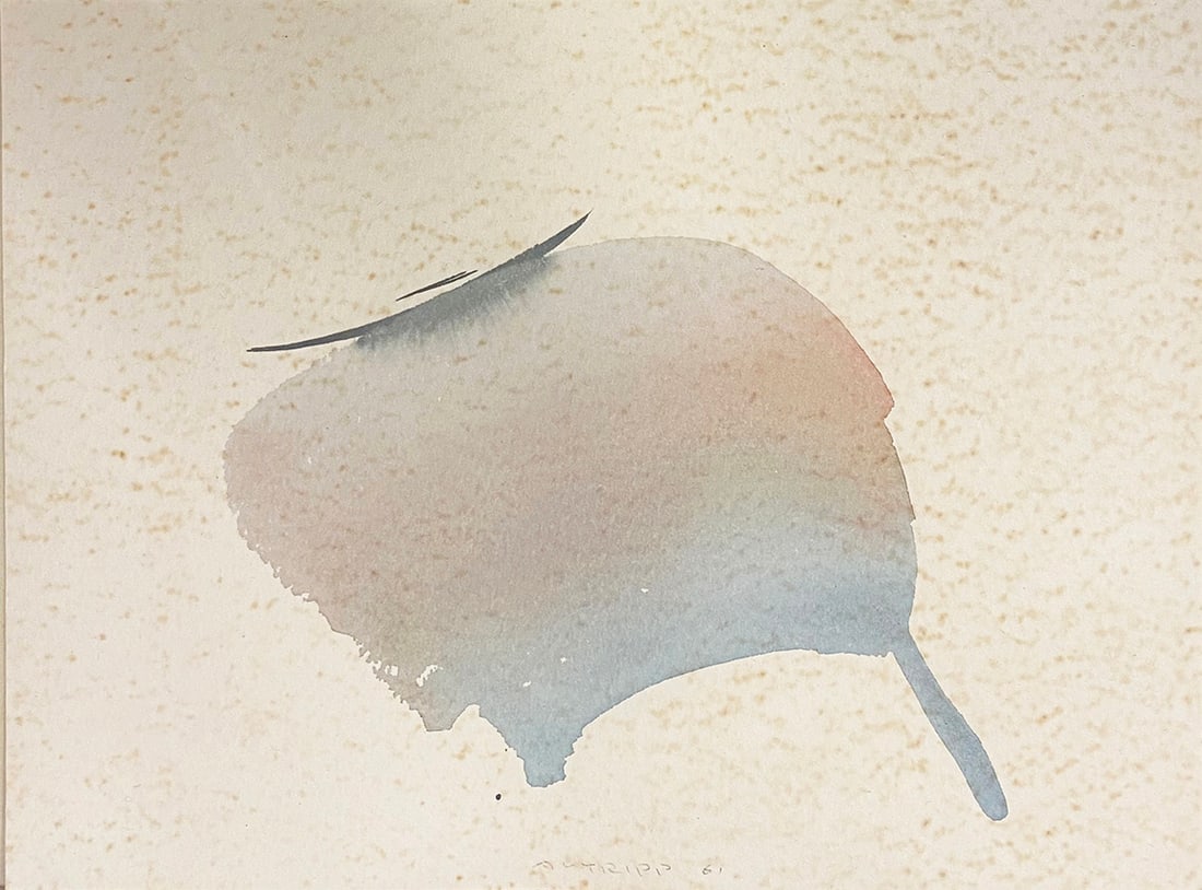 Alo ALTRIPP (1906–1991), 5 compositions, watercolors, - 4