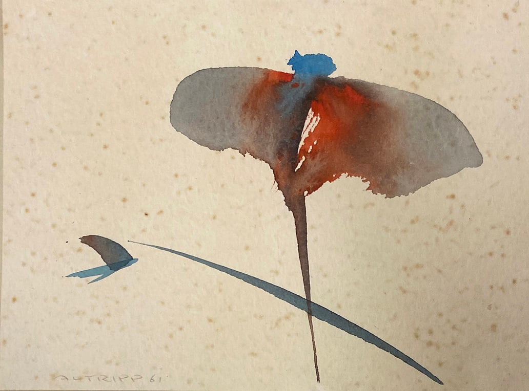 Alo ALTRIPP (1906–1991), 5 compositions, watercolors, - 5