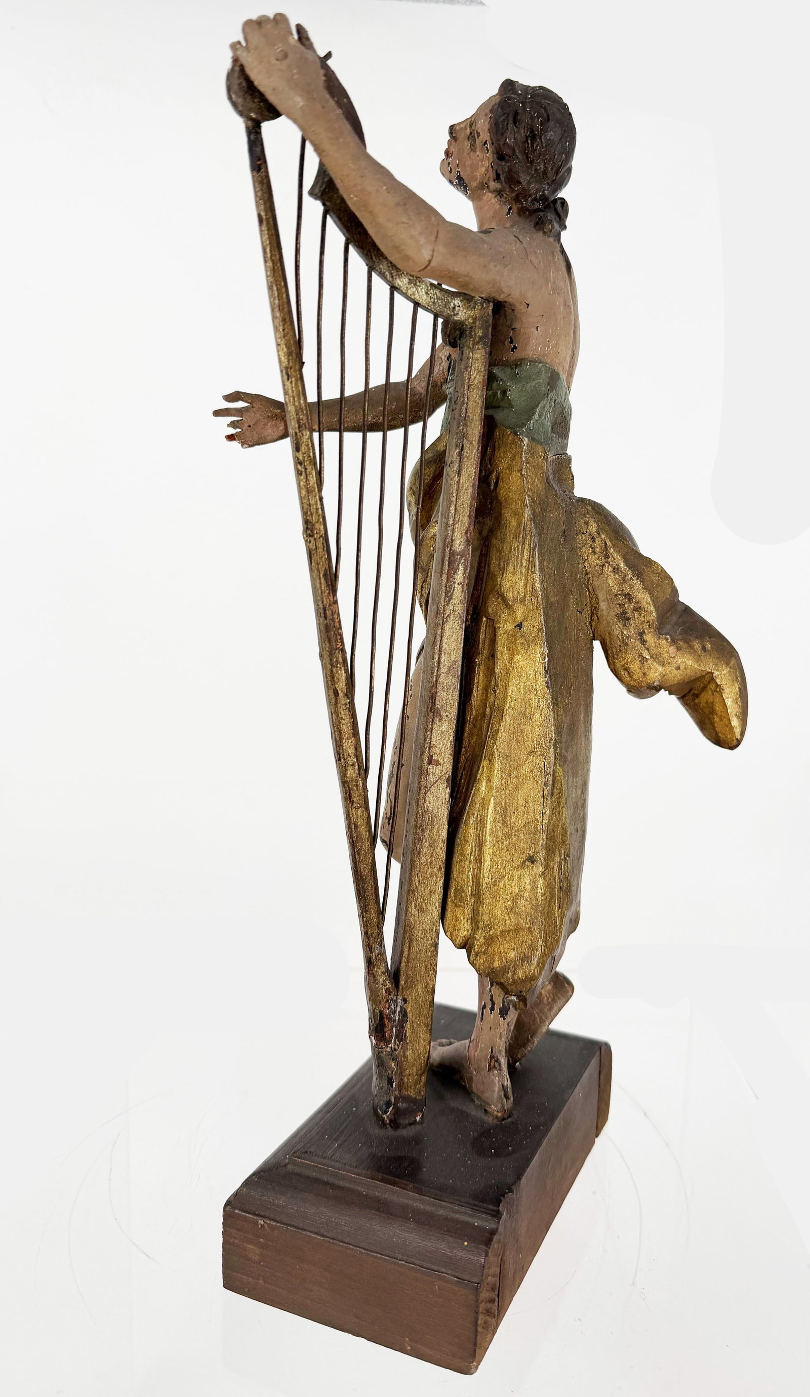 Harpist, wood - 2