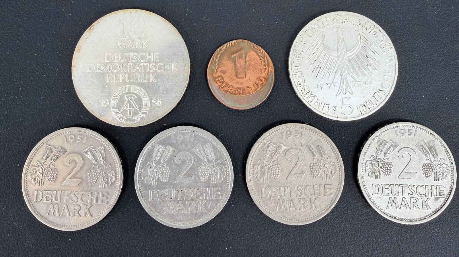 Coin Set: German Mark and Federal Republic of Germany - 5