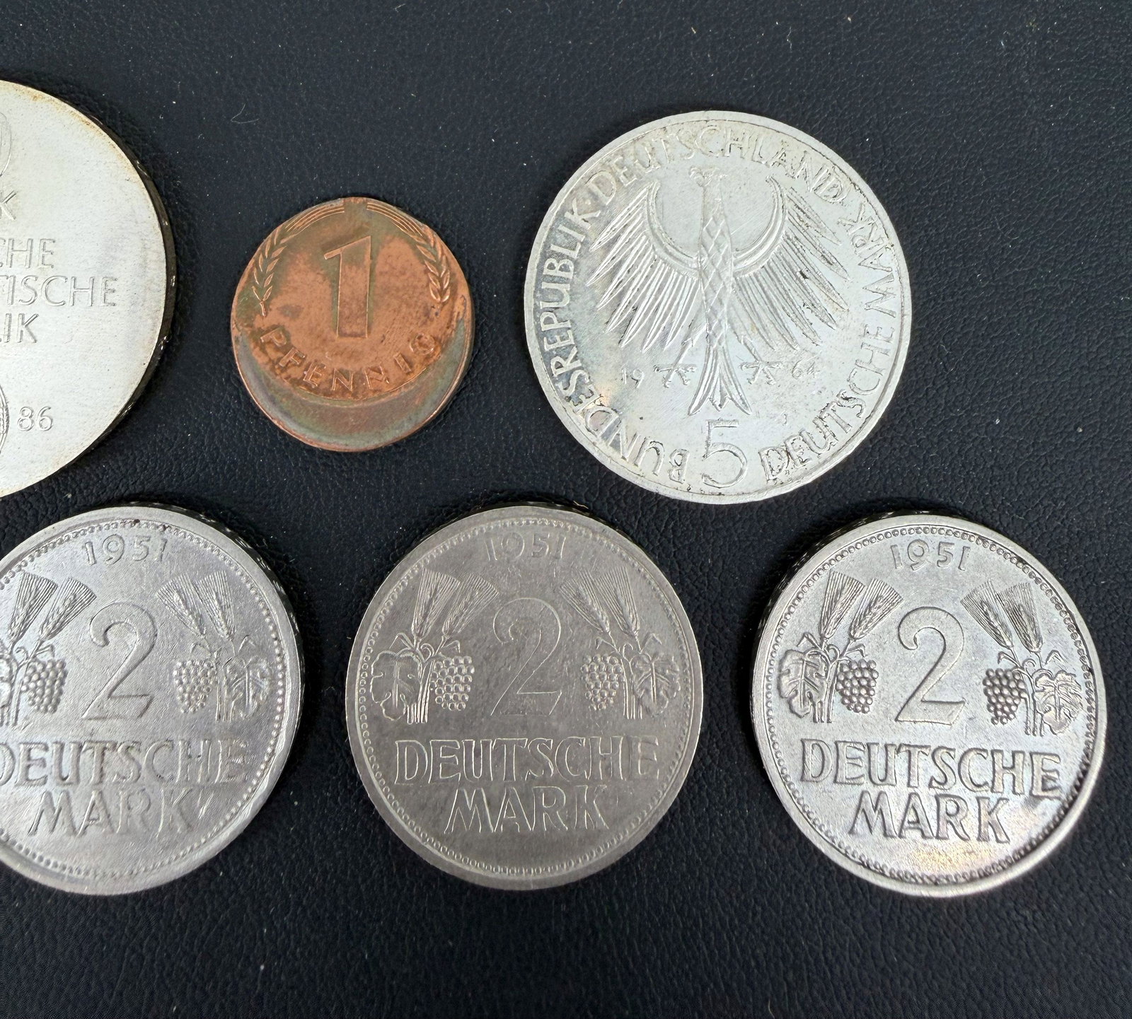Coin Set: German Mark and Federal Republic of Germany - 6