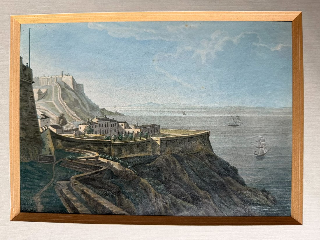 Unknown artist, mid-19th century, 2 motifs from Elba - 15