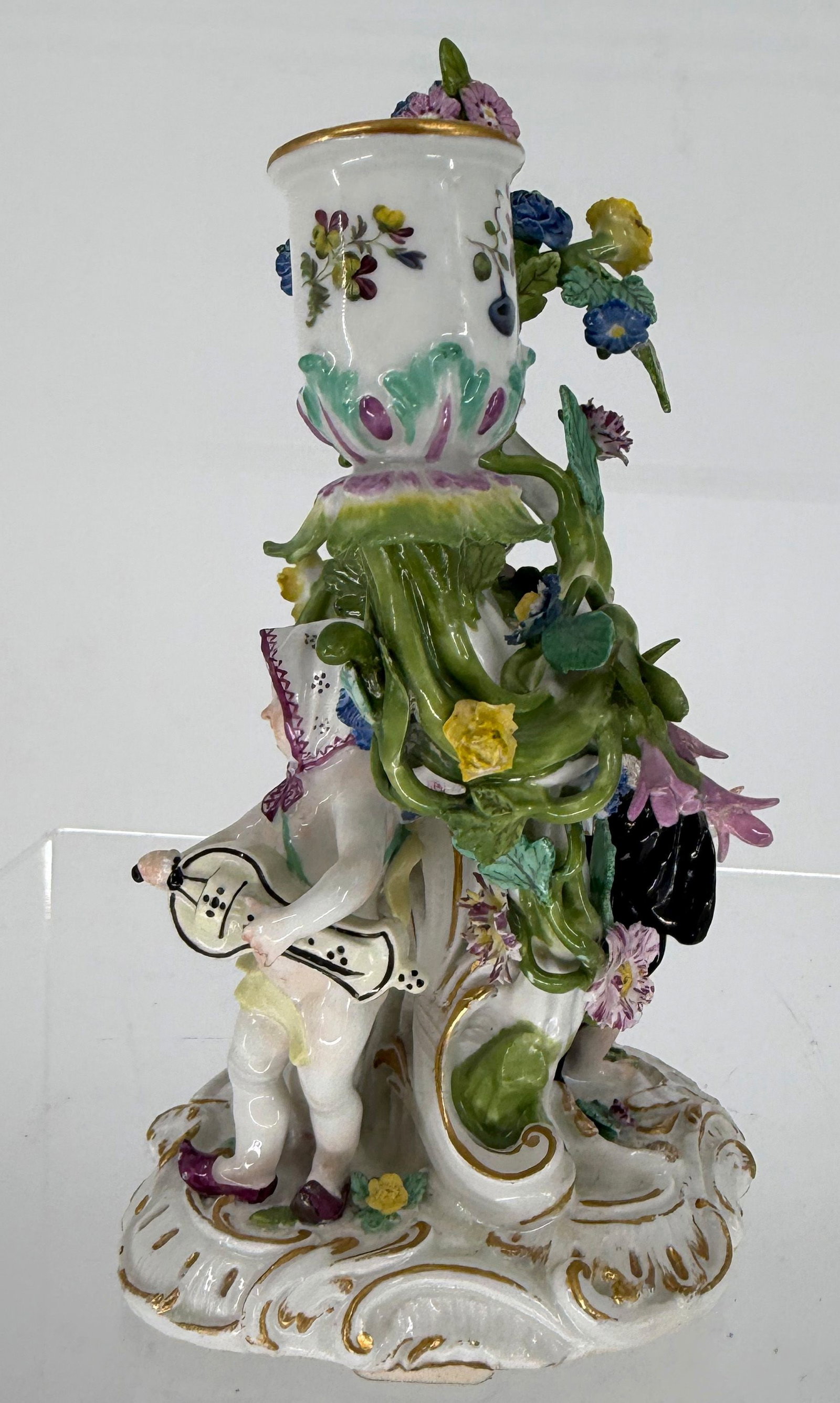 2 Meissen ceremonial candelabras - 18