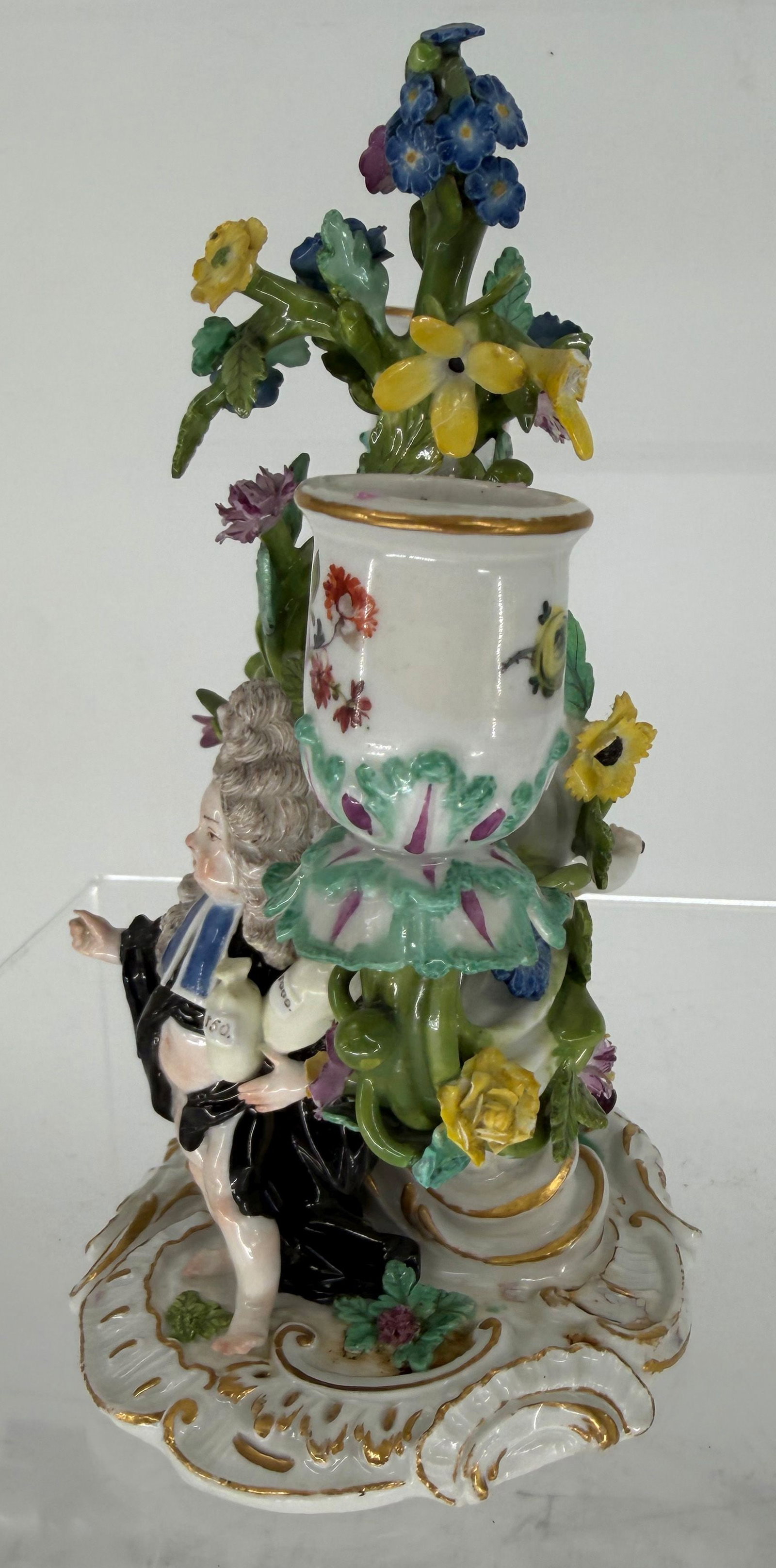 2 Meissen ceremonial candelabras - 2