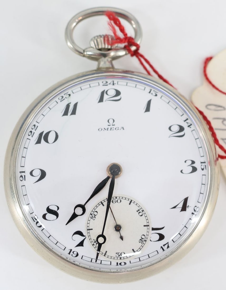 Set of 11 pocket watches, one marked (Omega) - 2