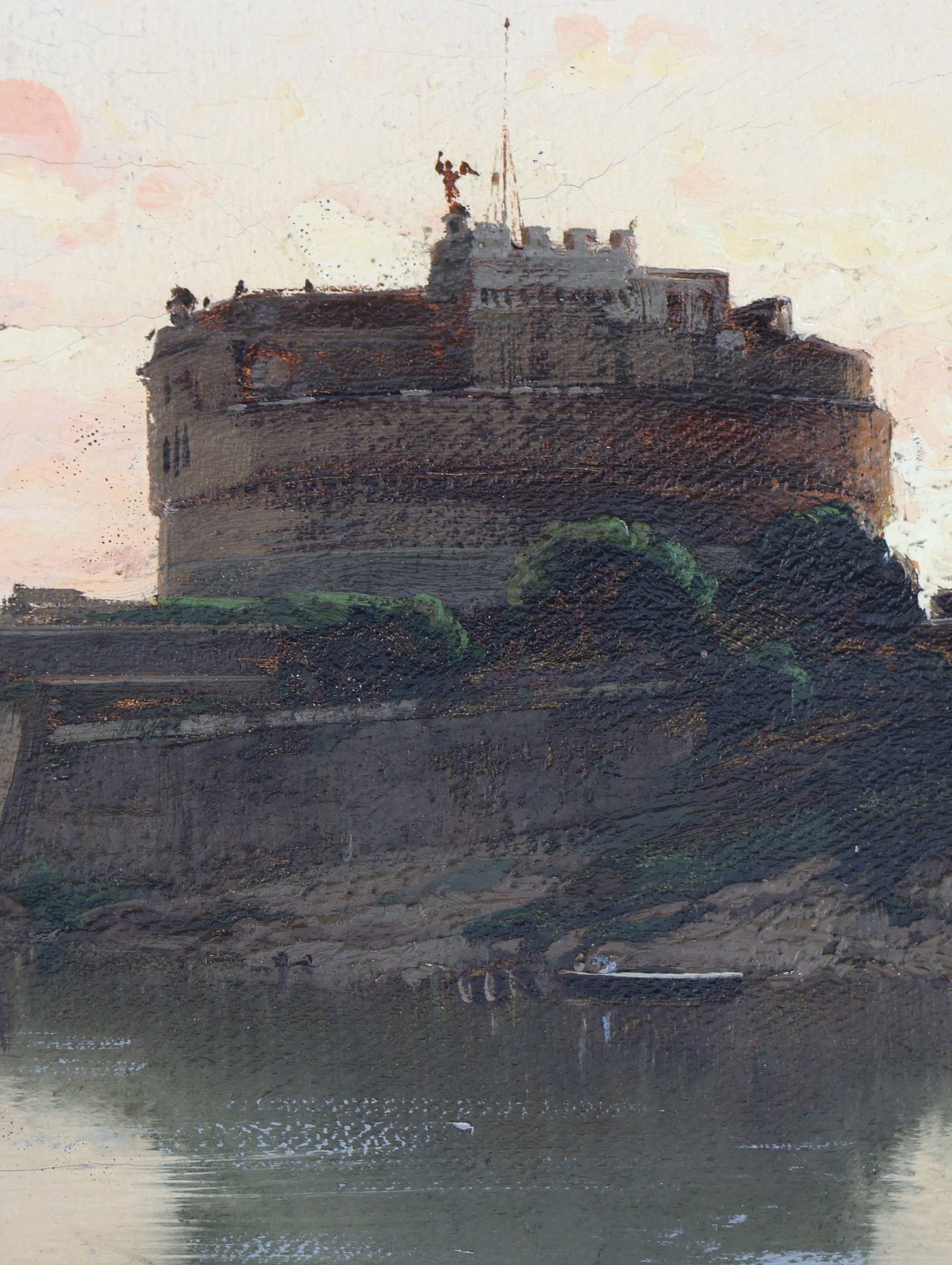 Carl WUTTKE. Castel Sant'Angelo in Rome. - 7