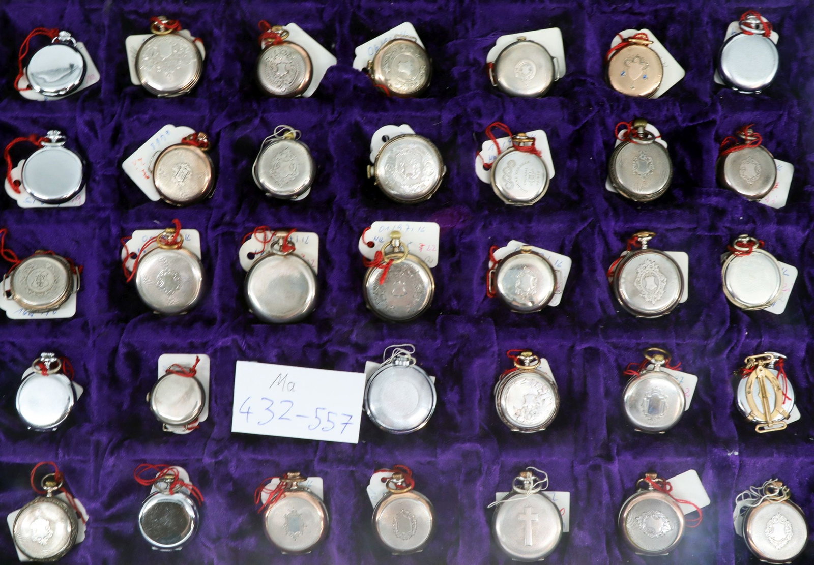 34 pocket watches, including early wristwatches - 12