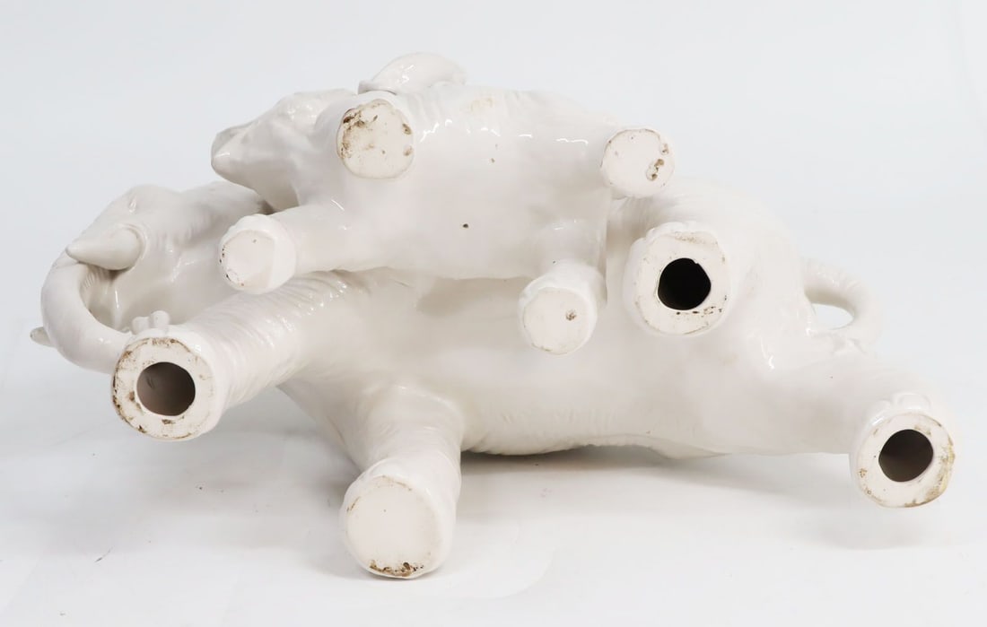 Ceramic elephant figurine - 2