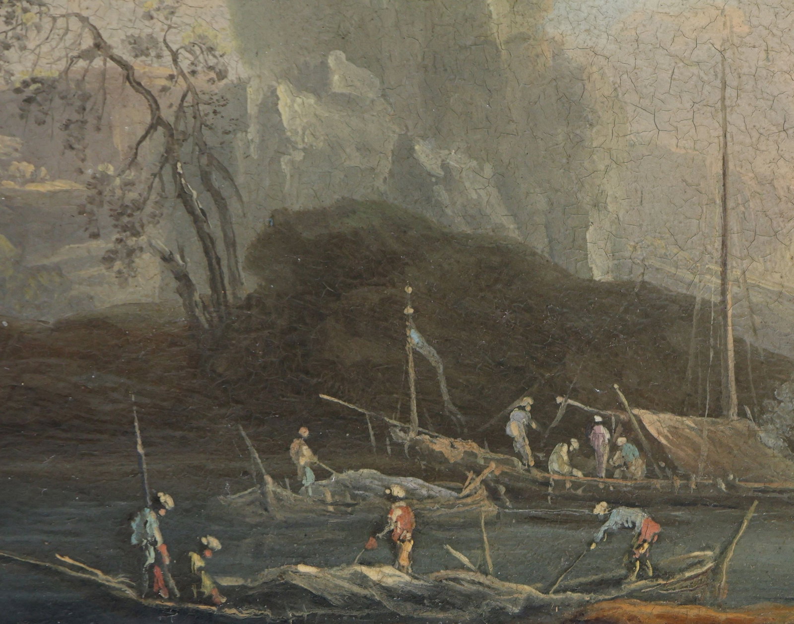 THIELE, Views of a Levantine Harbour - 2