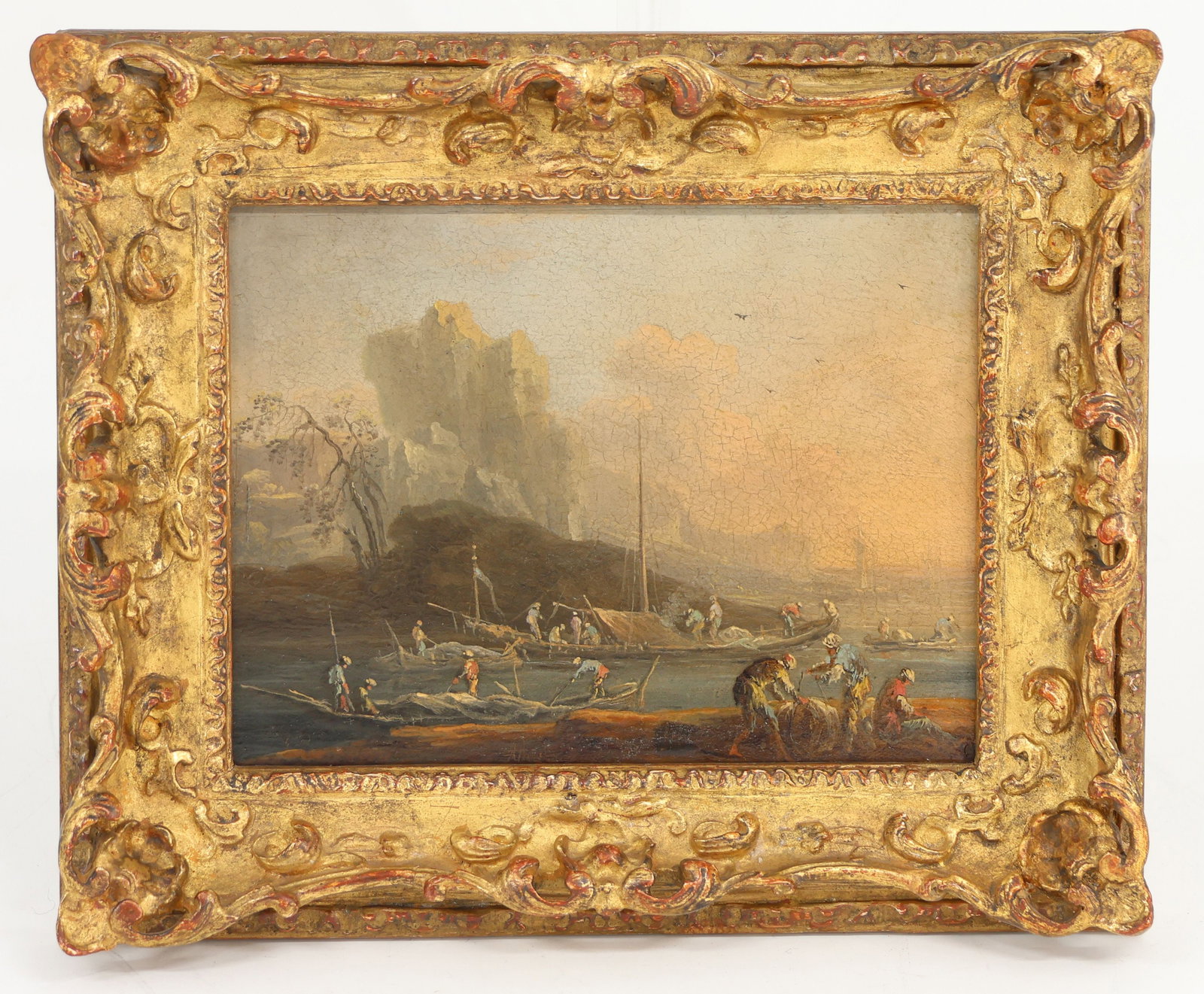 THIELE, Views of a Levantine Harbour - 7