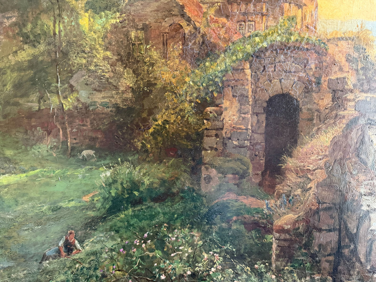 Hermann SCHNEE (1840-1926), Castle ruins - 4