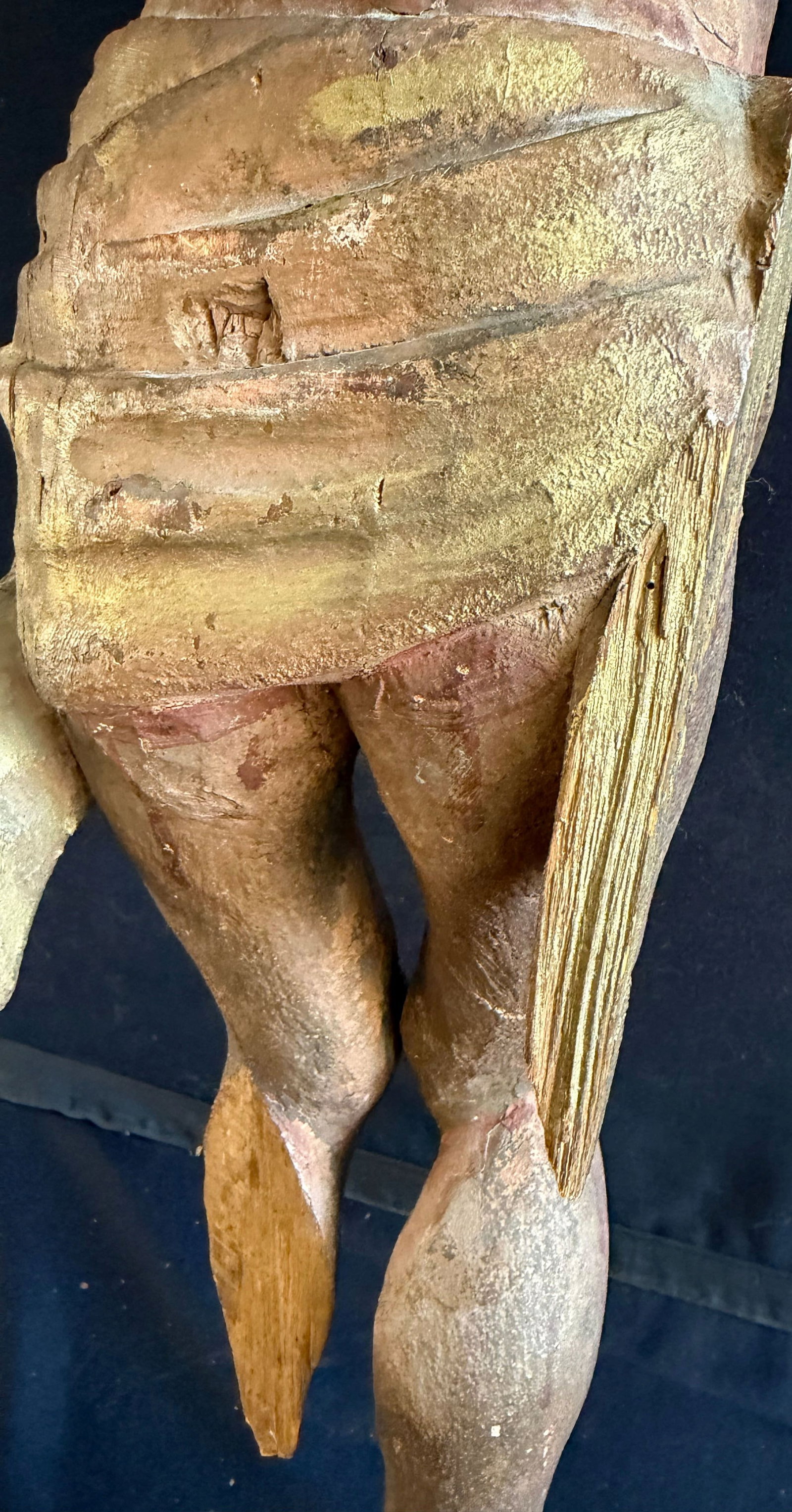 Crucified Jesus, 18th century, dark wood, - 11