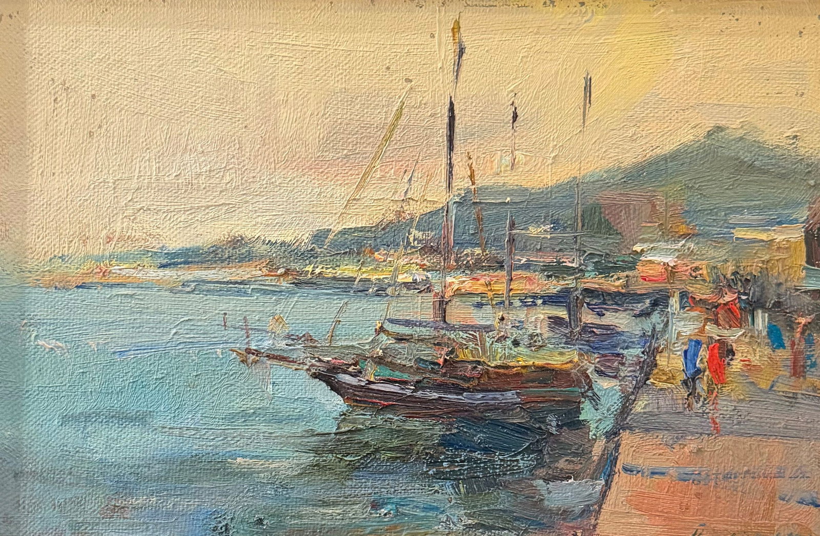 2 works by Alexey Potapenko. Sailing ships. - 6