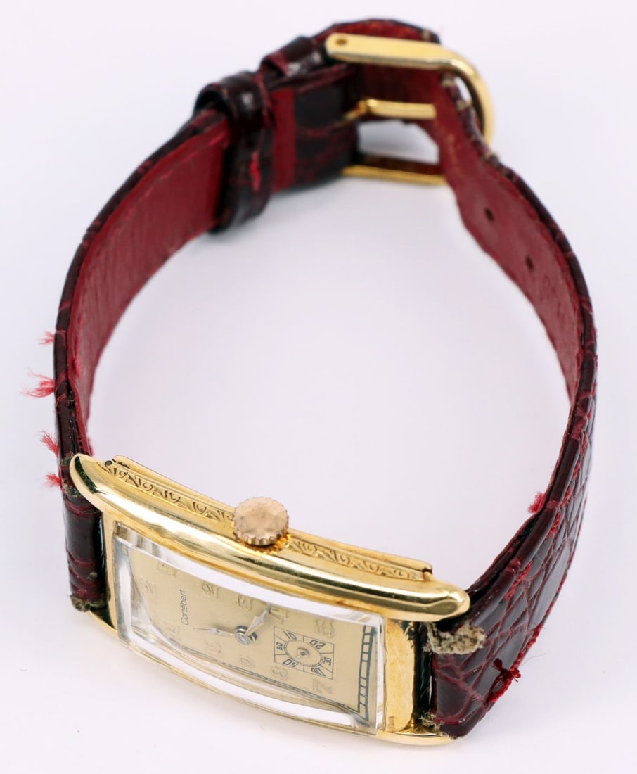 Cortébert, wristwatch, 750 gold case (tested) - 3