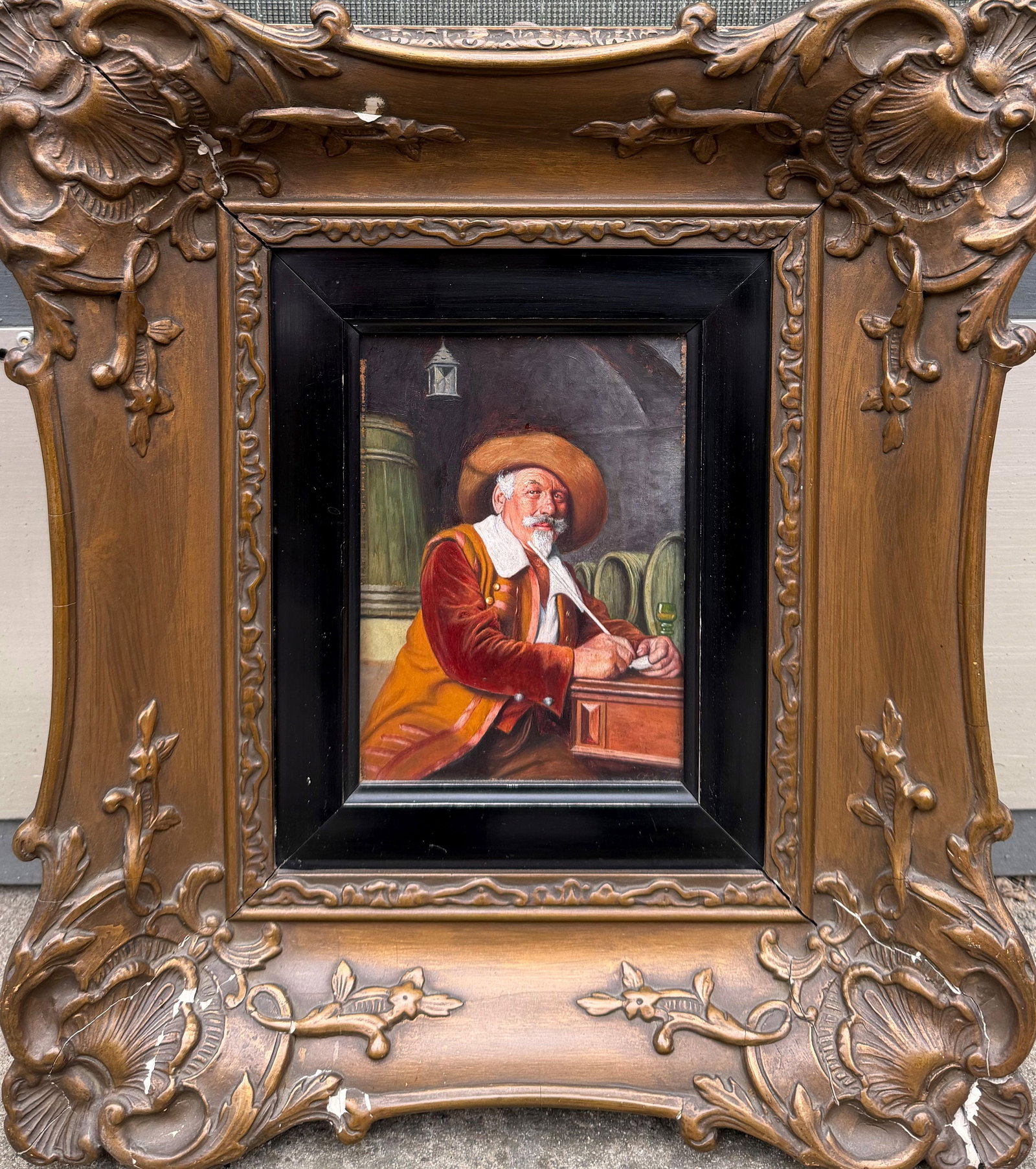 Otto Voigt, a merchant in a wine cellar, - 2