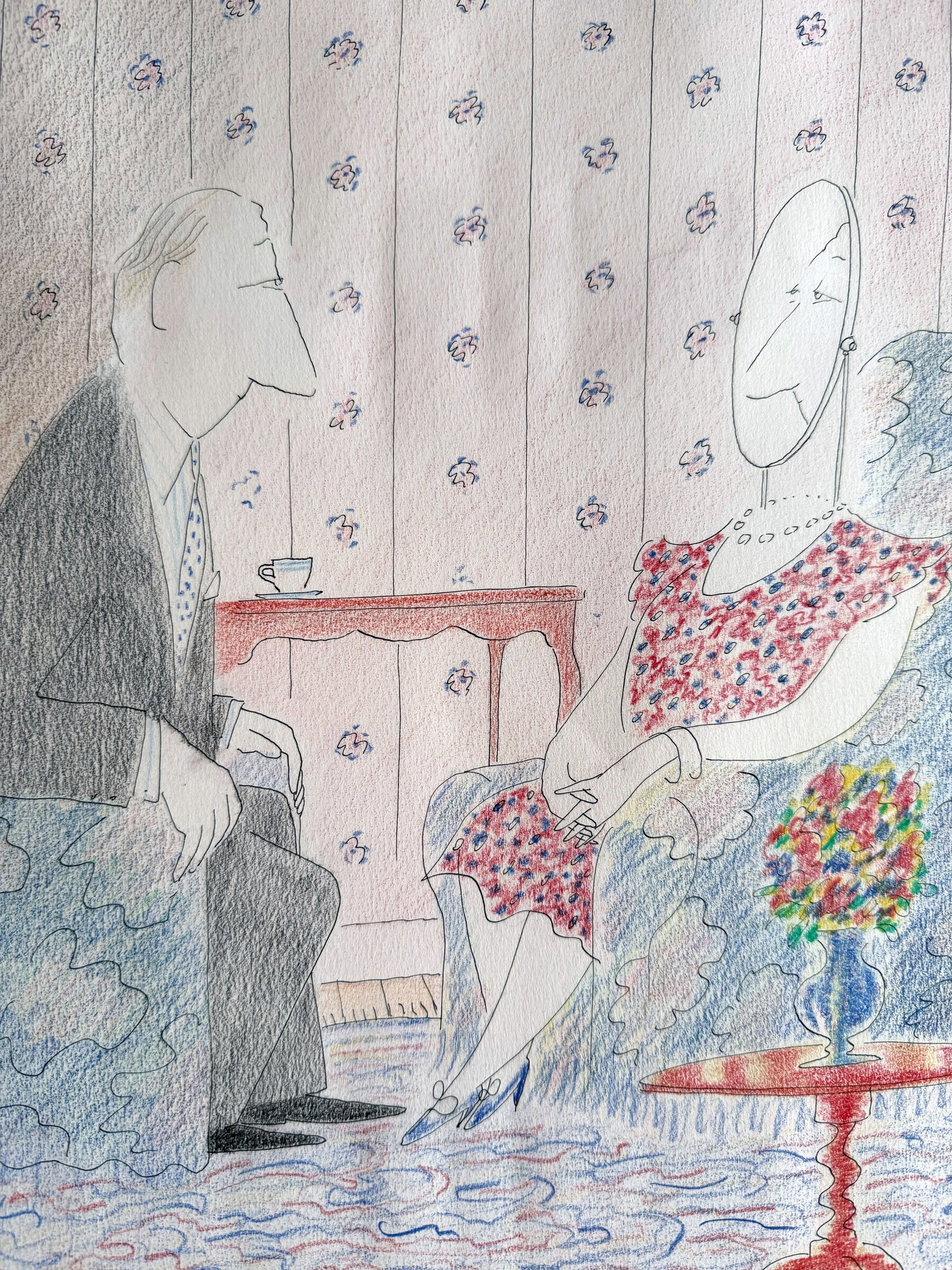 Jean Jacques SEMPÉ (1932-2022), Couple - 2