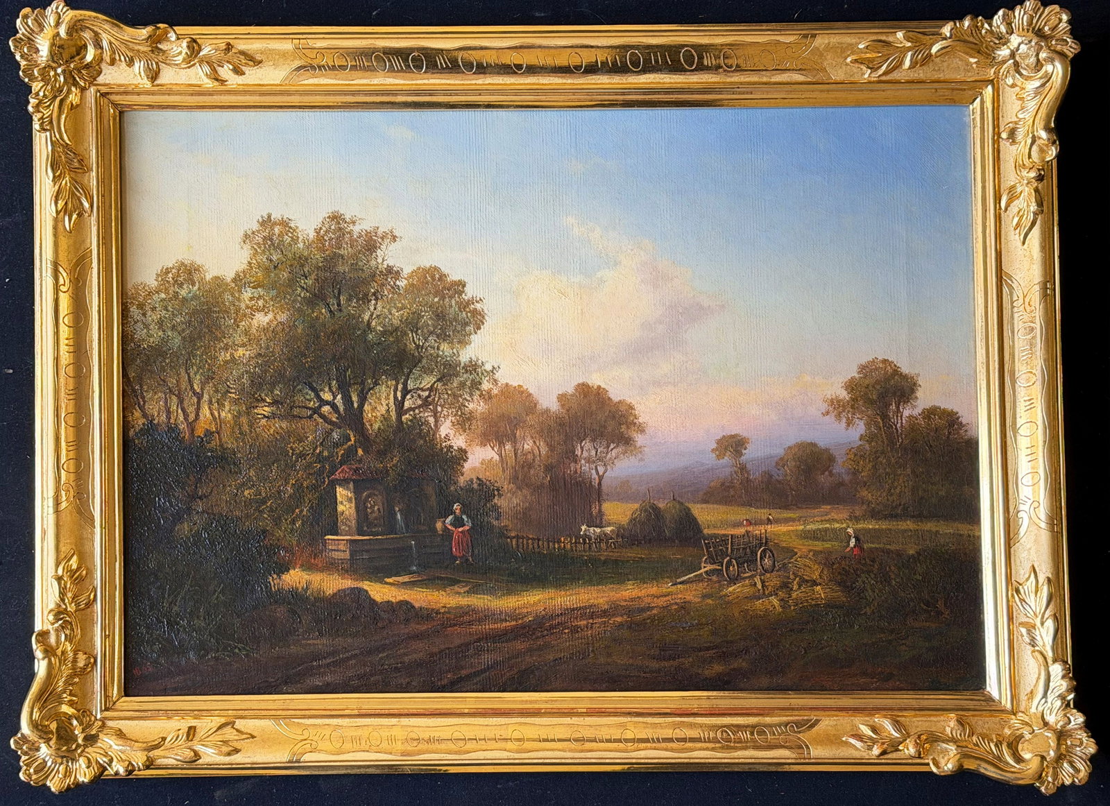 Hermann BENNEKENSTEIN (1830–1890), French Landscape - 2