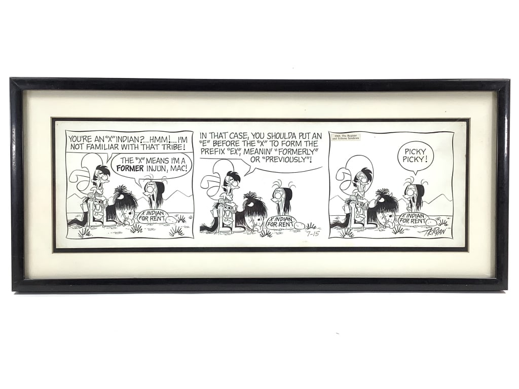 TK Ryan Tumbleweeds Illustration Cartoon 1969 (1 of 7)