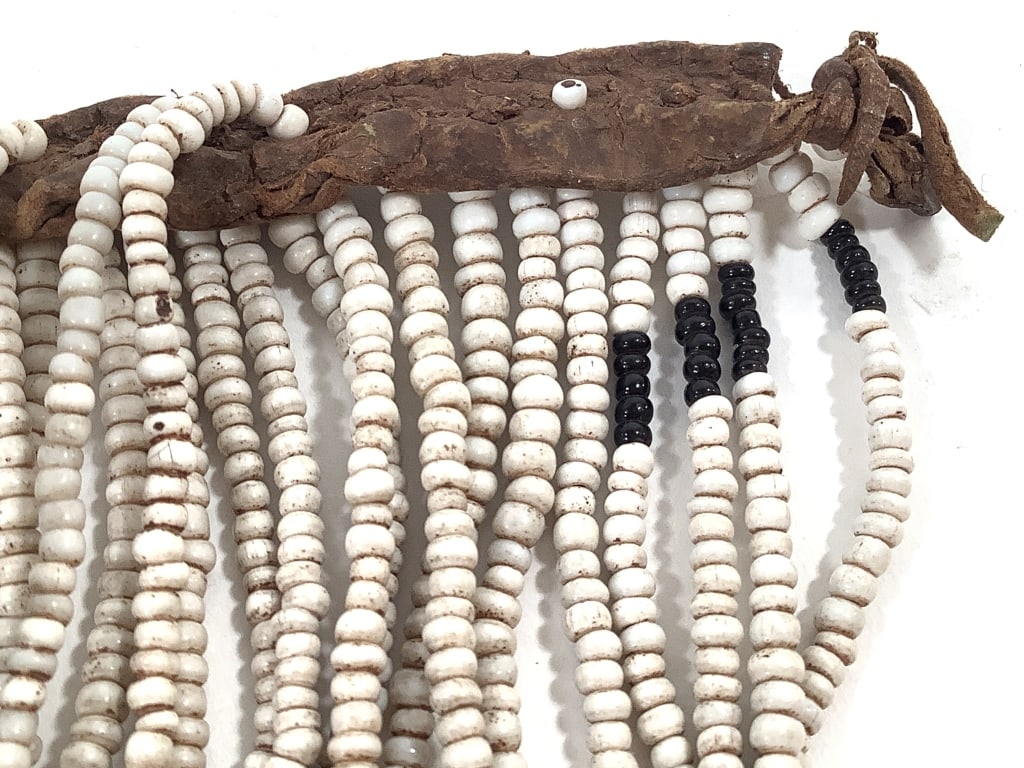 Beaded Leather Skirt - 7