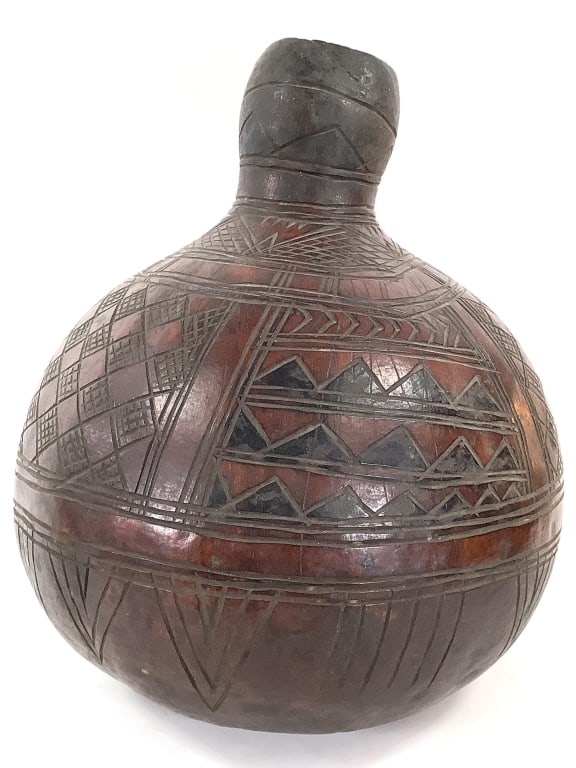 Calabash Carved Gourd - 4