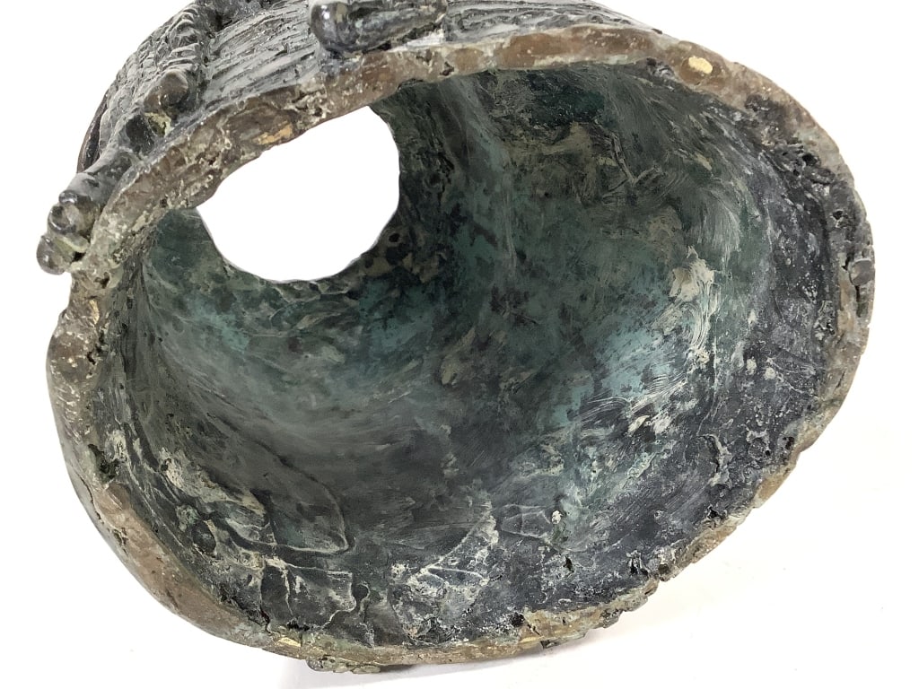 Benin Bronze Bust Later - 7