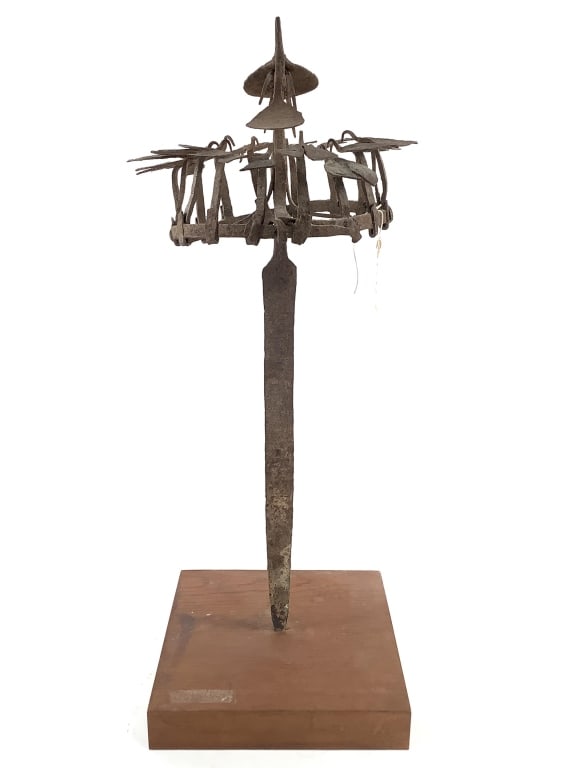 Opa Osanyin Herbalists Staff Top Yoruba Nigeria (1 of 8)