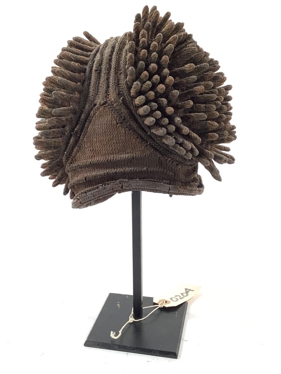 Bamileke Prestige Hat From Cameroon (1 of 5)