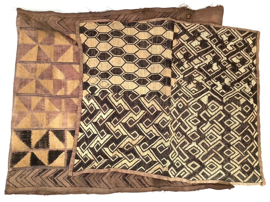 Kuba Raffia Mats From The DRC (1 of 7)