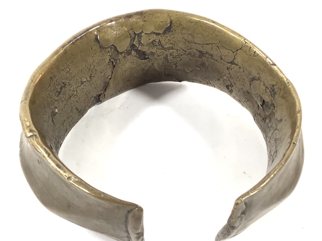 Large Brass Armband - 5