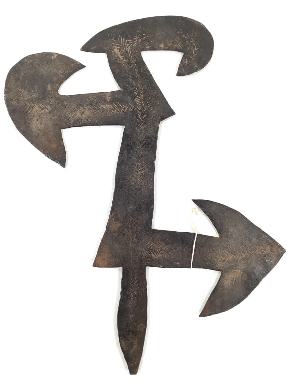 Mbum Throwing Knife From Cameroon - 2